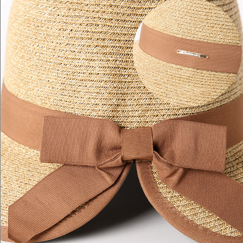 women's big brim summer sun hat, view 6 - MRSLM