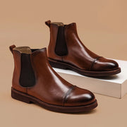 handmade vintage leather ankle boots, view 5 - MRSLM
