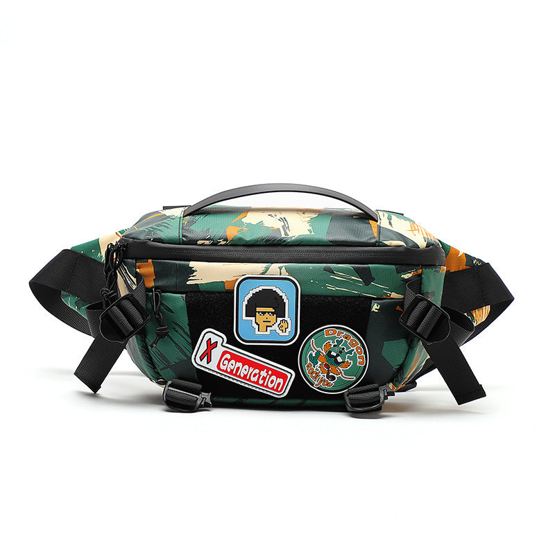 cycling chest bag camouflage, view 4 - MRSLM