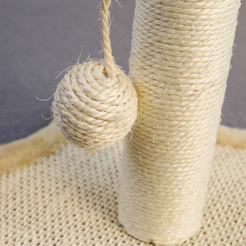 compact cat scratching post, view 6 - MRSLM