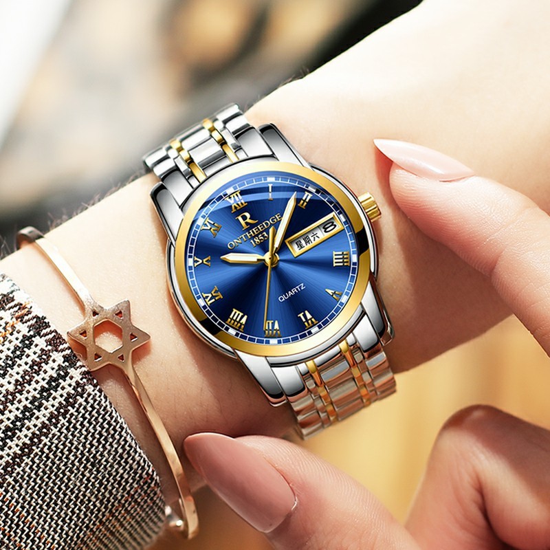 three needle steel quartz watch, view 9 - MRSLM