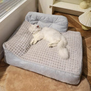 cozy sofa bed for cats and small dogs, view 2 - MRSLM