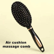 anti-static hair brush with air cushion, view 2 - MRSLM