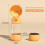 portable pet travel bottle, view 7 - MRSLM