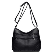 Women's soft textured crossbody bag, view 3 - MRSLM