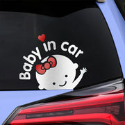 baby on board cartoon car sticker, view 11 - MRSLM