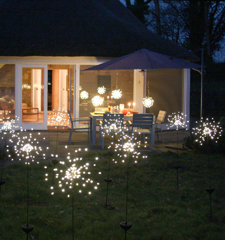 Solar firework garden lights, view 6 - MRSLM