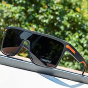 polarized square sunglasses, view 3 - MRSLM