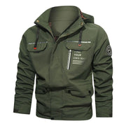 Men's hooded outdoor shell jacket - MRSLM