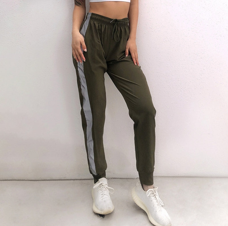 side reflective stripe sweatpants, view 10 - MRSLM