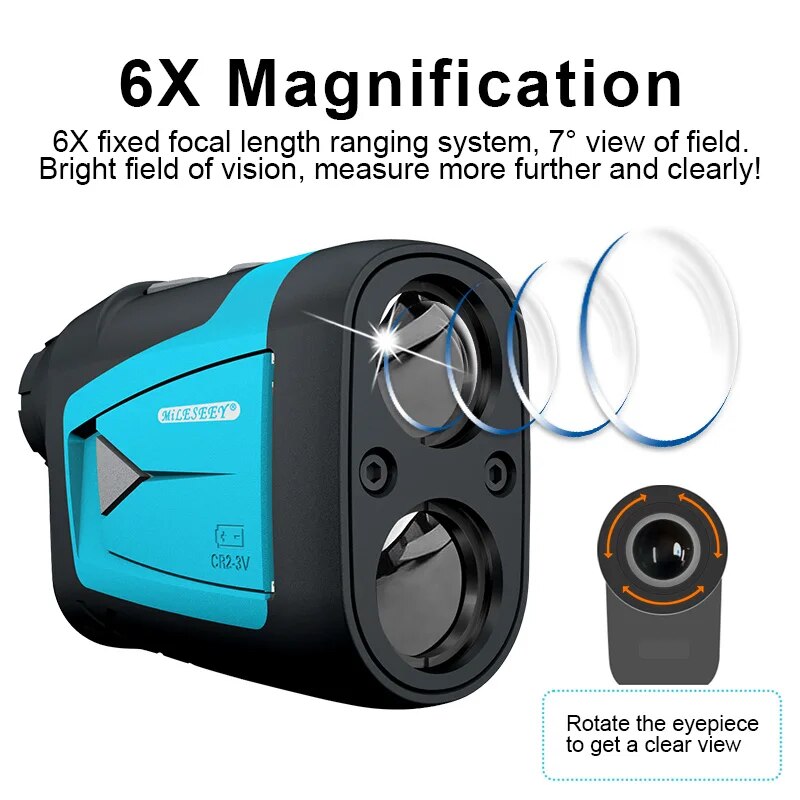 600M golf and hunting laser rangefinder, view 11 - MRSLM