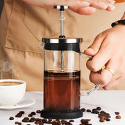 600ml portable French press coffee maker, view 2 - MRSLM