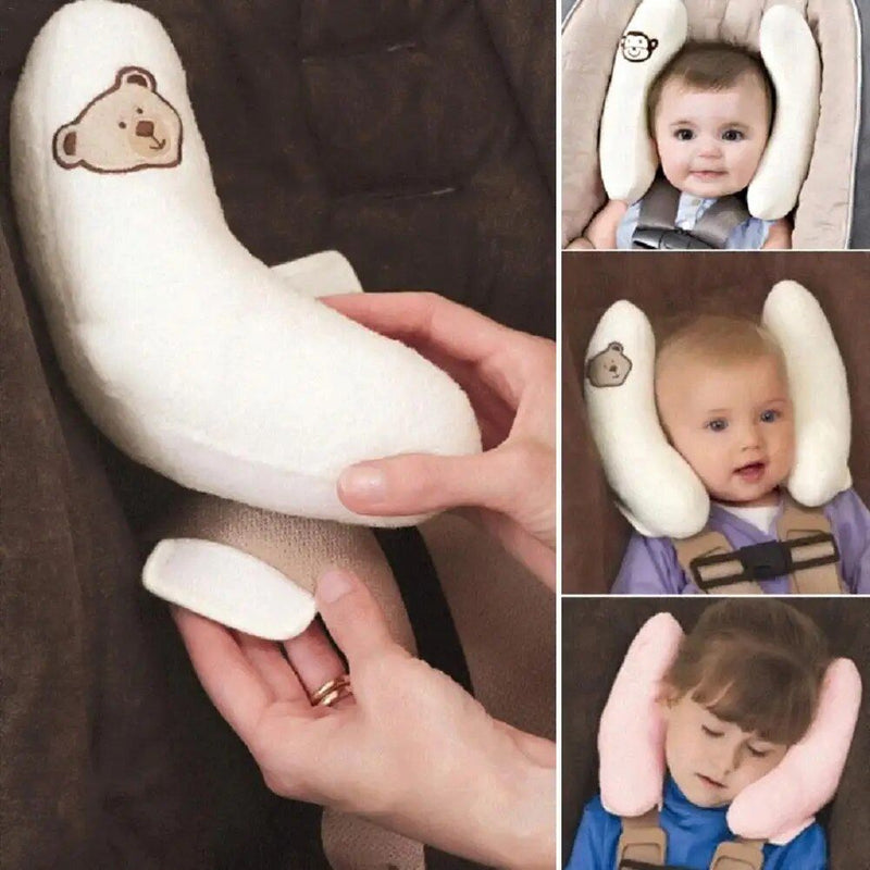 soft baby headrest and neck support pillow, view 6 - MRSLM