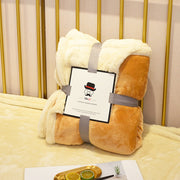 Double-layer flannel sherpa throw blanket, view 5 - MRSLM