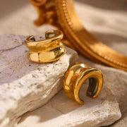 moon-bend gold ear clip - MRSLM