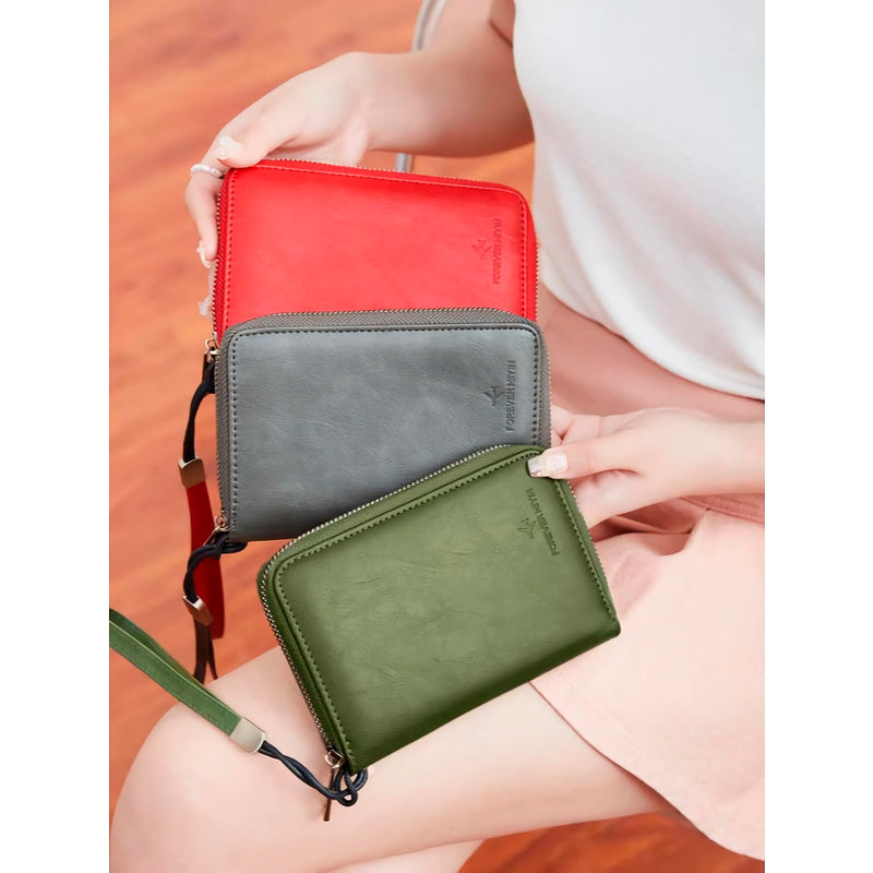 retro business PU leather passport wallet, view 12 - MRSLM