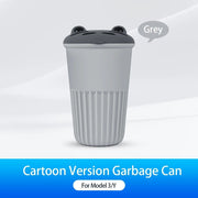 Silicone car trash bin for Tesla, view 2 - MRSLM