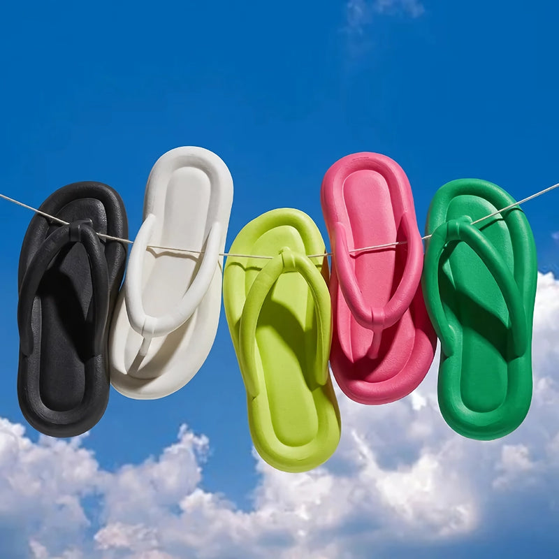 Women's beach flip flops, view 10 - MRSLM