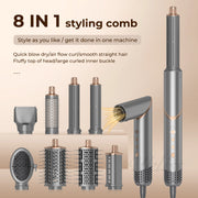 8-in-1 high-speed hair dryer brush, view 3 - MRSLM