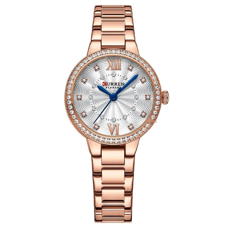Women's casual steel strap watch, view 5 - MRSLM