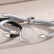 sun and moon couple bracelets sterling silver, view 3 - MRSLM