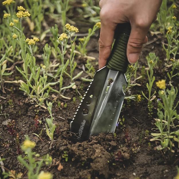 camping survival shovel, view 5 - MRSLM