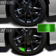 Reflective car wheel rim stickers, view 2 - MRSLM