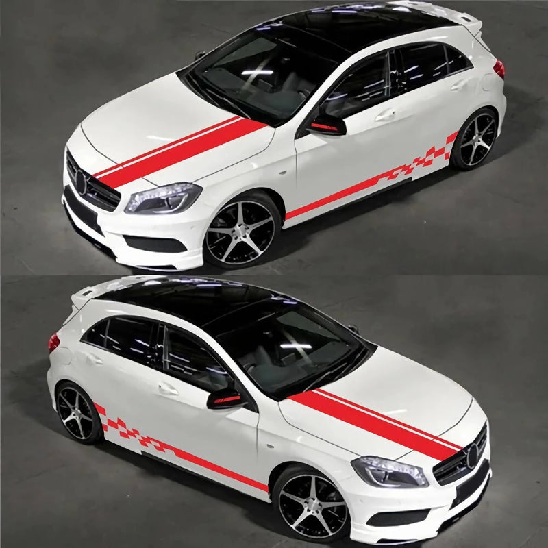 racing stripe decal set, view 7 - MRSLM