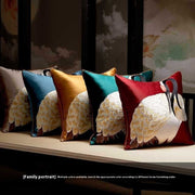 embroidery Chinese style pillow cover, view 4 - MRSLM