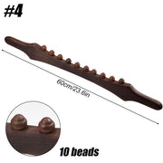 natural wood gua sha scraping stick, view 5 - MRSLM