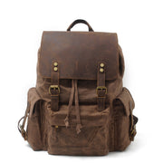 men's canvas backpack, view 7 - MRSLM