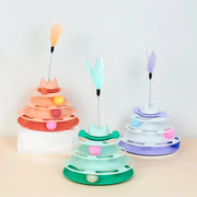 cat turntable ball toy, view 7 - MRSLM