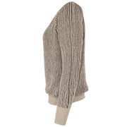 Women's lightweight cotton-blend knit pullover, view 4 - MRSLM