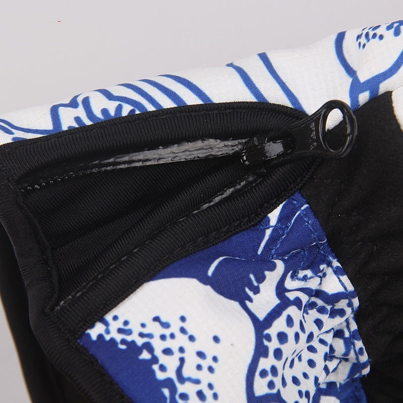 three-finger ski gloves, view 3 - MRSLM