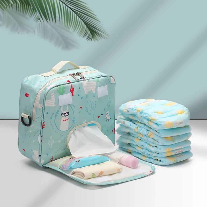 waterproof baby diaper bag, view 7 - MRSLM