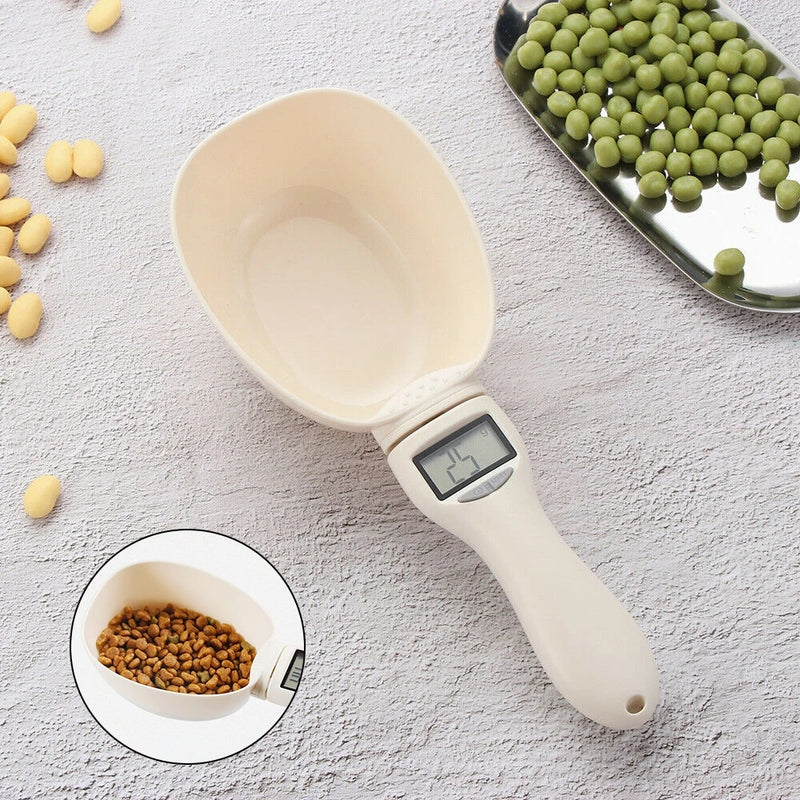 pet food measuring scale spoon, view 3 - MRSLM