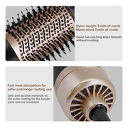 hot air brush hair dryer, view 6 - MRSLM