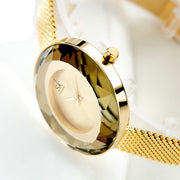 ladies quartz glass watch, view 4 - MRSLM