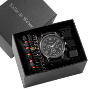 men's watch and bracelet set, view 5 - MRSLM