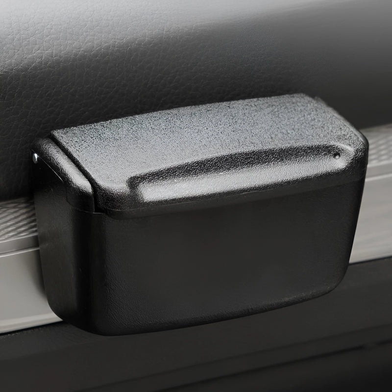 portable smokeless car ashtray with led light and lid, view 7 - MRSLM