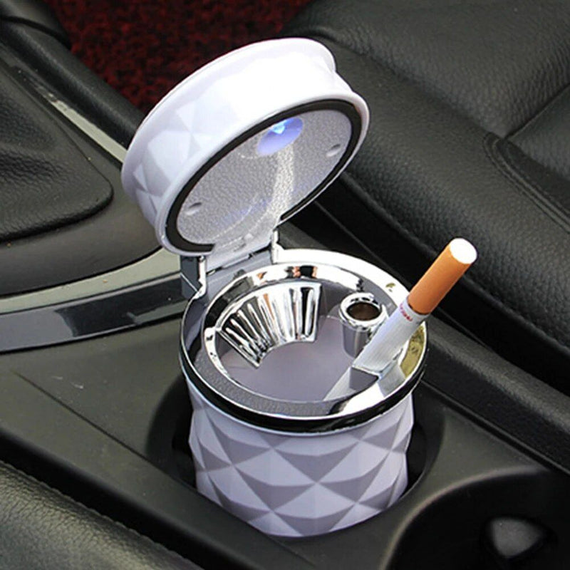 LED-lit portable car ashtray, view 6 - MRSLM