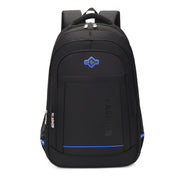 nylon school and business laptop backpack, view 6 - MRSLM
