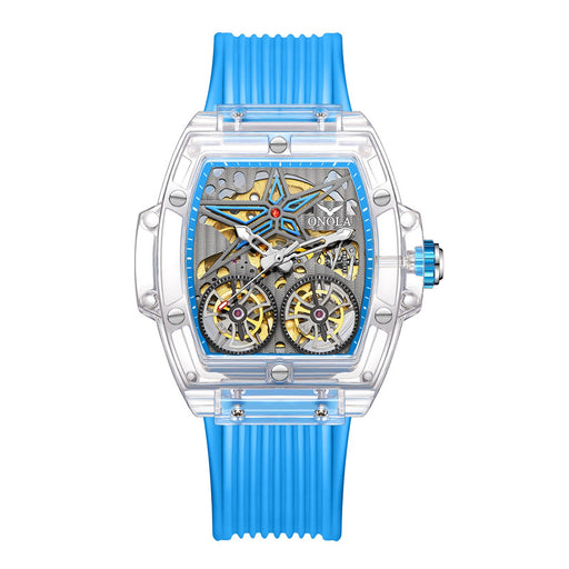 men's double flywheel automatic watch, view 10 - MRSLM