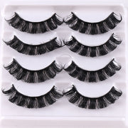 fluffy 3D mink false eyelashes, view 6 - MRSLM
