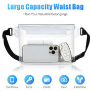 waterproof phone waist bag, view 5 - MRSLM