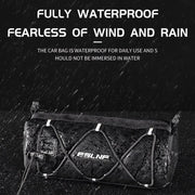 waterproof bike front tube bag, view 5 - MRSLM