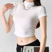 slim summer crop top, view 11 - MRSLM