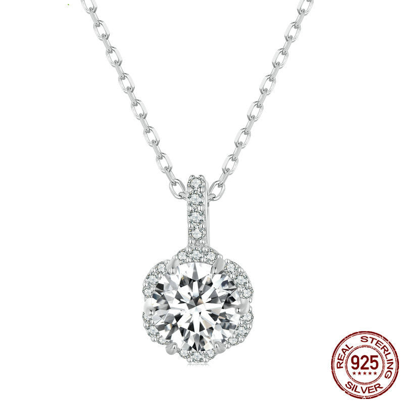 S925 silver clavicle chain, view 3 - MRSLM