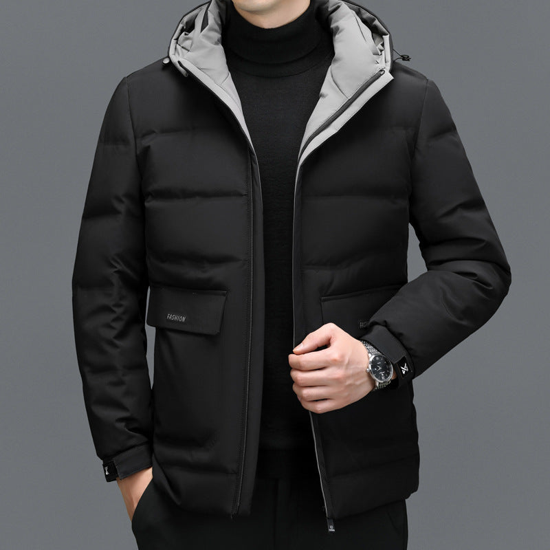men's thick down jacket, view 5 - MRSLM