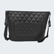 Luxury PU leather car seat organizer, view 5 - MRSLM